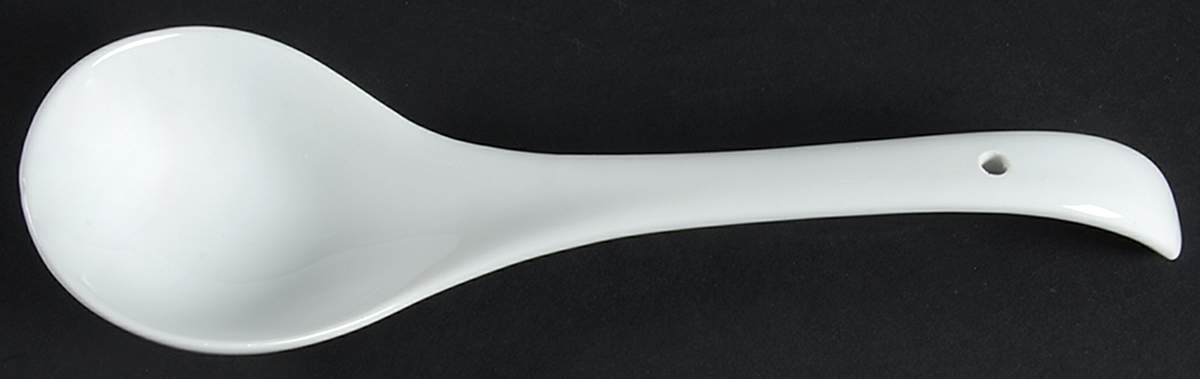 Great White Collection (Rim Shape) Tureen Ladle by Pottery Barn China-1