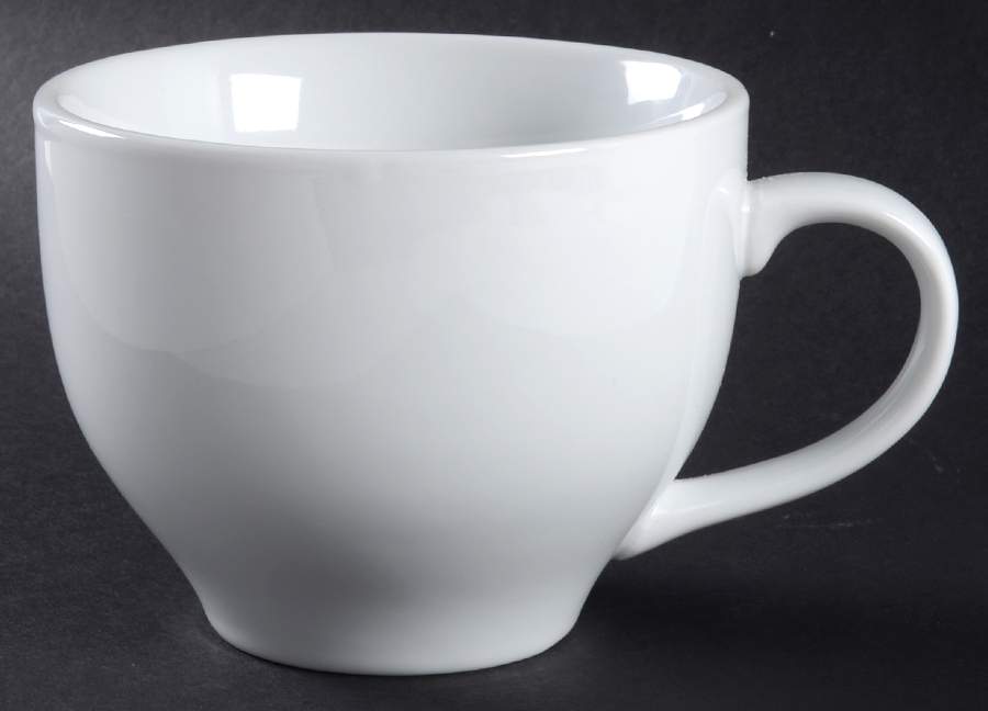 Great White Collection (Rim Shape) Soup Mug by Pottery Barn China-1