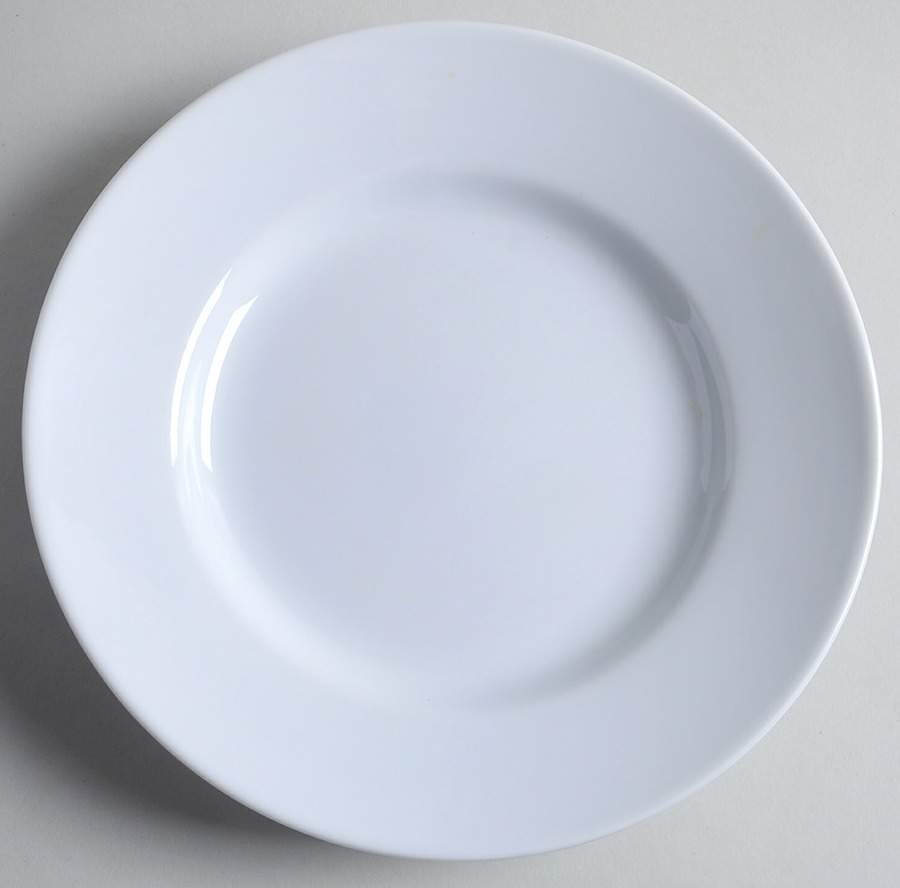 Great White Collection (Rim Shape) Salad Plate by Pottery Barn China-1
