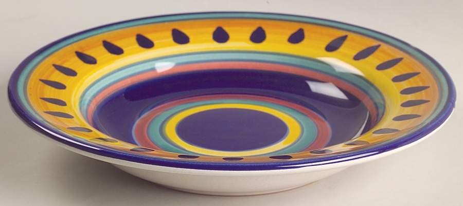 Italian Swirl Large Rim Soup Bowl by Pier 1-1