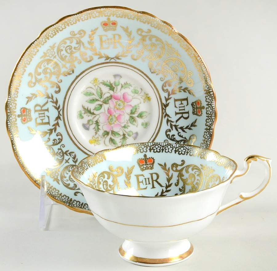 A1455 Footed Cup & Saucer Set by Paragon-1