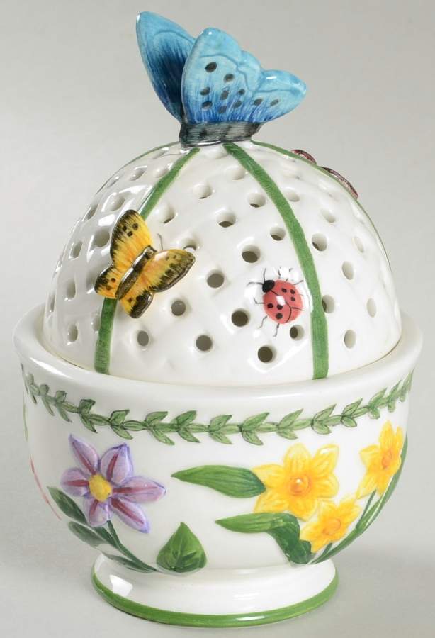 Botanic Garden Flower Urn Luminary by Portmeirion-1