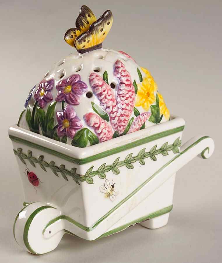Botanic Garden Garden Cart Luminary by Portmeirion-1