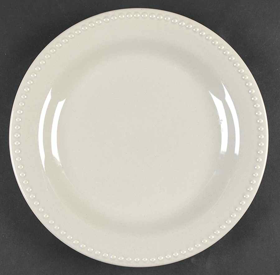 Emma Taupe Dinner Plate by Pottery Barn China-1