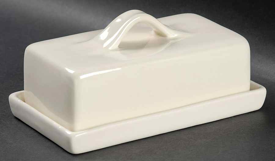 Studio Cream 1/4 Lb Covered Butter by Pottery Barn China-1