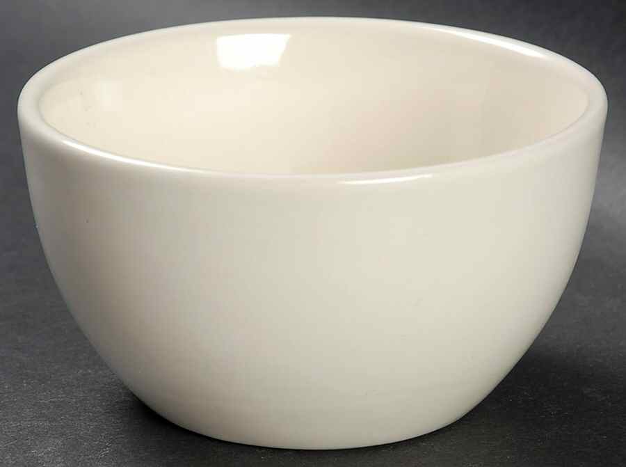 Studio Cream Fruit/Dessert (Sauce) Bowl by Pottery Barn China-1