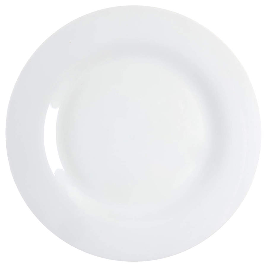 PB White Dinner Plate by Pottery Barn China-1