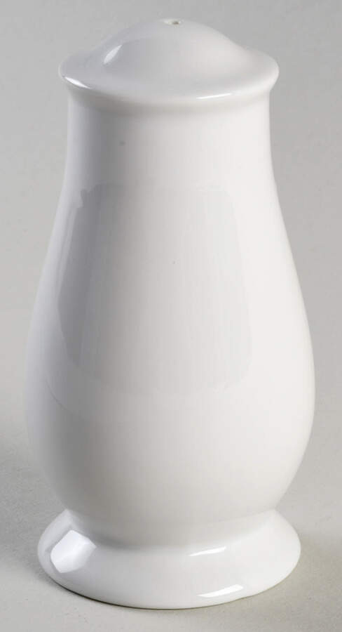 PB White Salt Shaker by Pottery Barn China-1