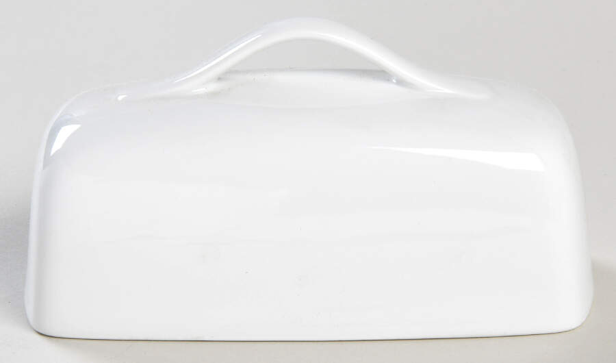 PB White Lid for 1/4 Lb Butter by Pottery Barn China-1