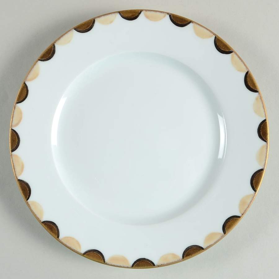 Trocadero Black Salad Plate by Puiforcat-1