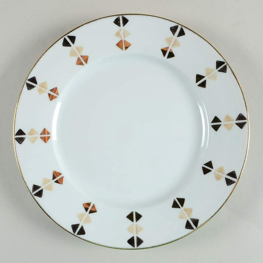 Trocadero Black Dinner Plate by Puiforcat-1