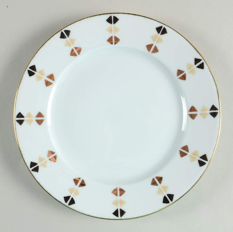 Trocadero Black Dessert/Pie Plate by Puiforcat-1
