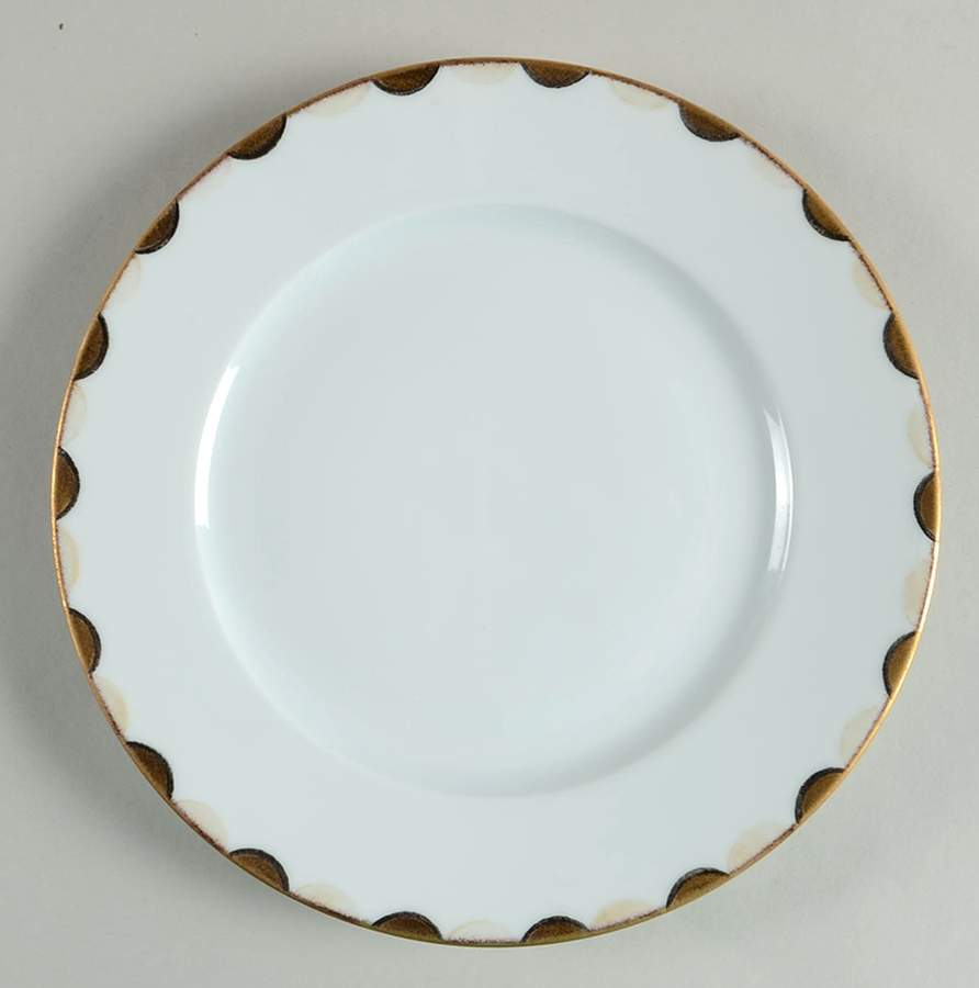 Trocadero Black Dessert/Pie Plate by Puiforcat-1
