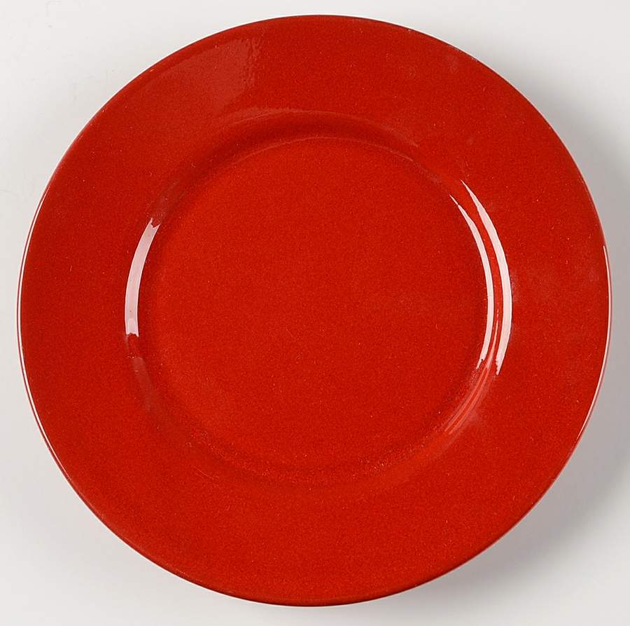Pattern Red (Spain) Salad Plate by Pier 1-1