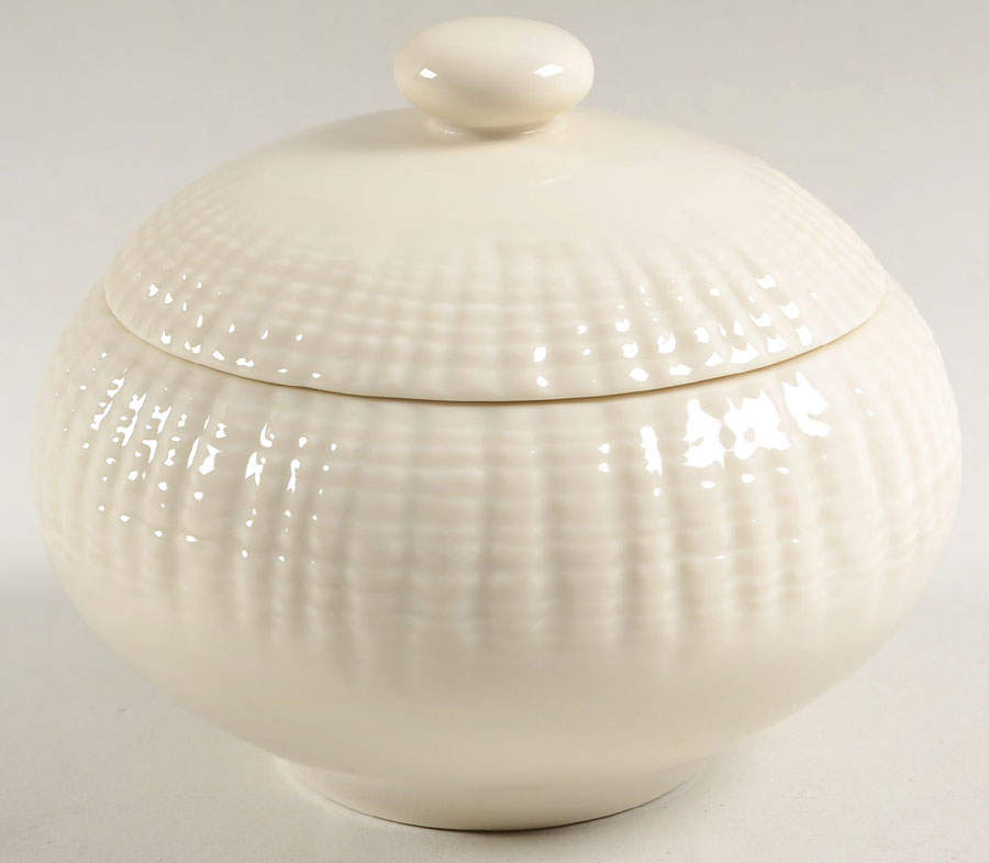 Seascapes Oyster Sugar Bowl & Lid by Portmeirion-1