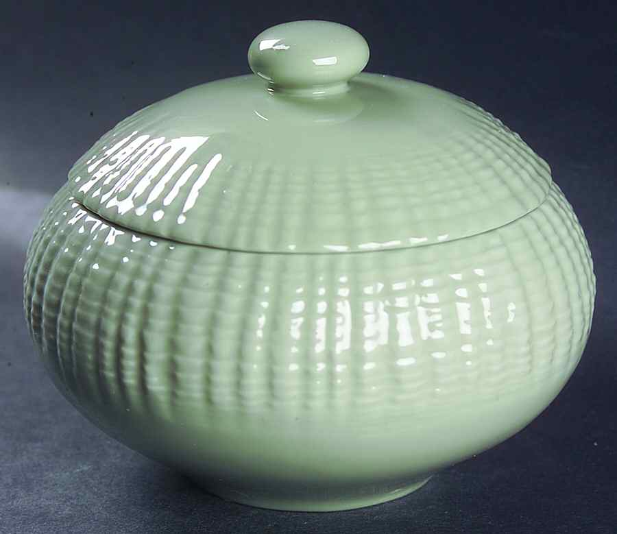 Seascapes Seagreen Sugar Bowl & Lid by Portmeirion-1