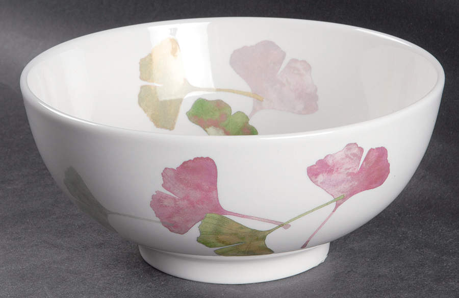 Ginkgo Purple Soup/Cereal Bowl by Portmeirion-1