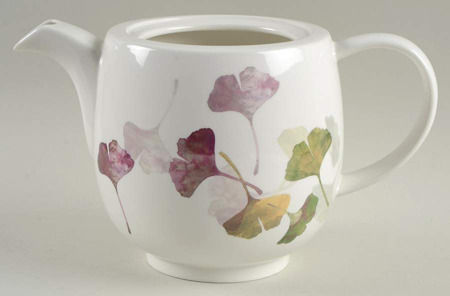Ginkgo Purple Teapot No Lid by Portmeirion-1