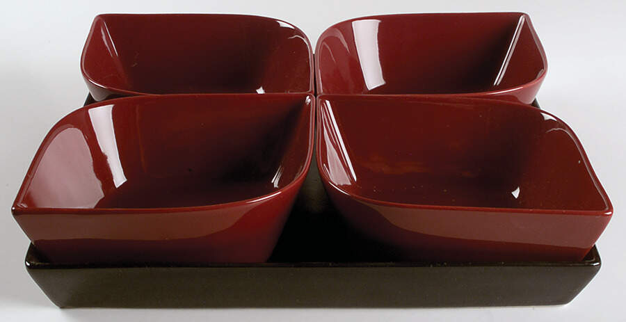 Eastside Relish Dish with 5-Piece Tray & 4 Inserts by Pfaltzgraff-1