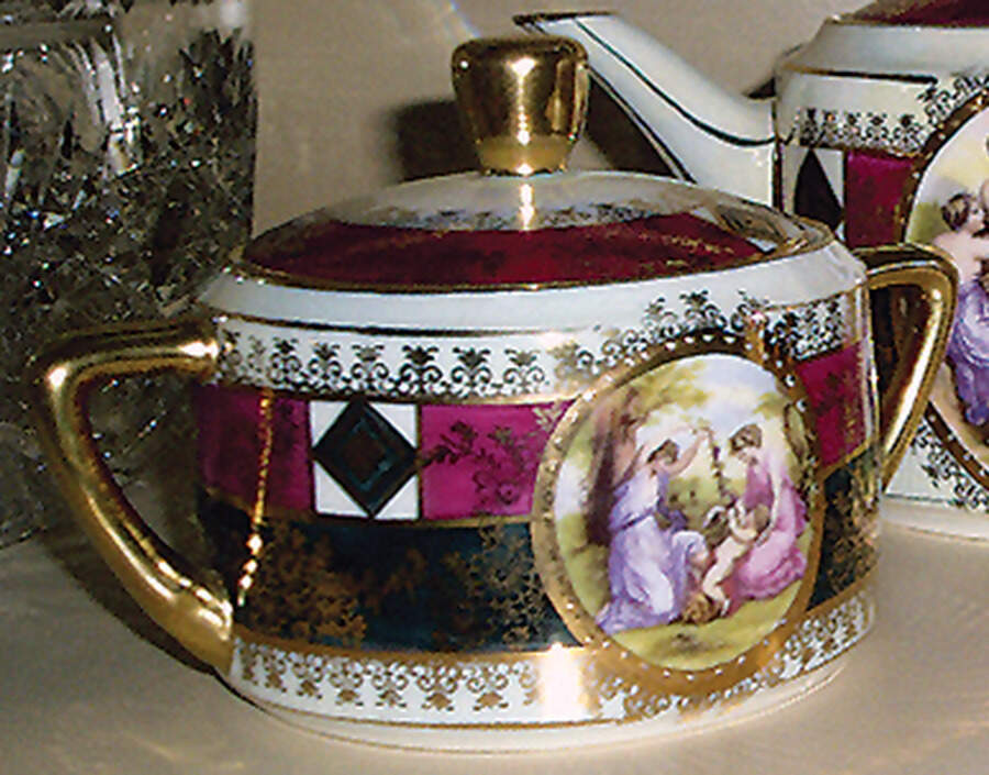 5536 Sugar Bowl & Lid by Pirkenhammer-1