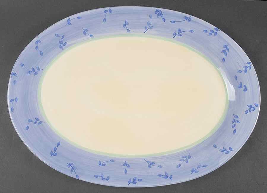 Floral Breeze 16" Oval Serving Platter by Pfaltzgraff-1