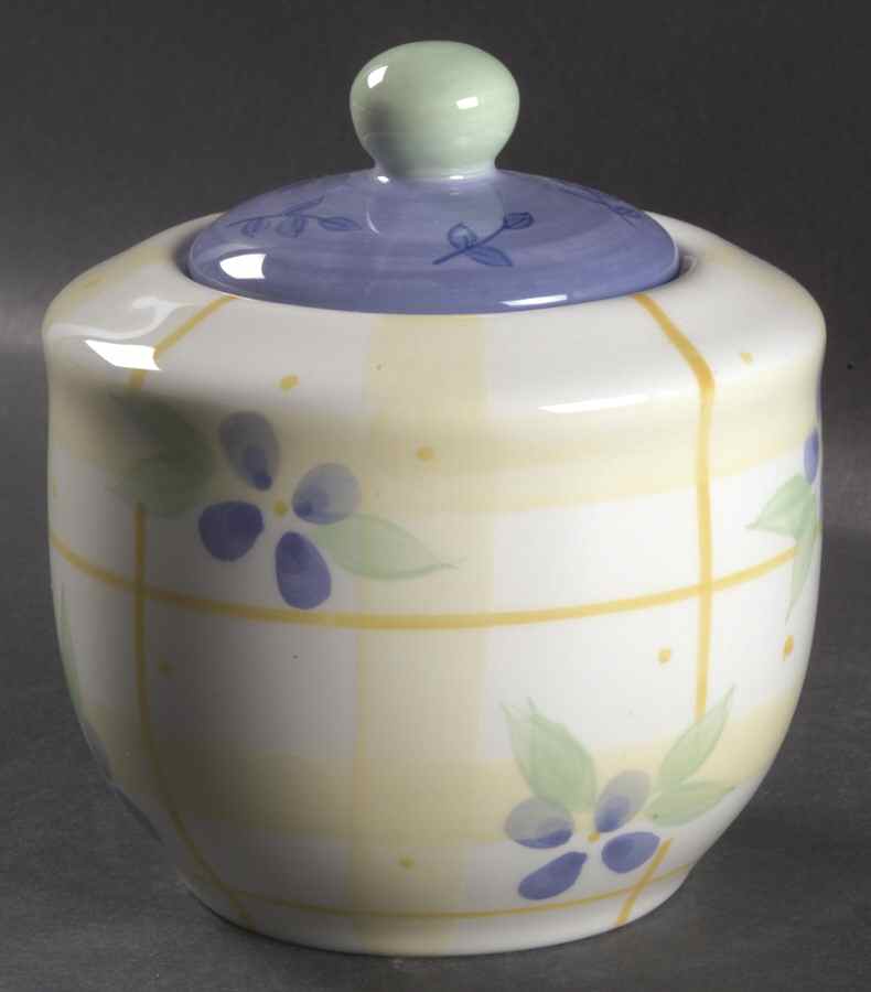 Floral Breeze Sugar Bowl & Lid by Pfaltzgraff-1