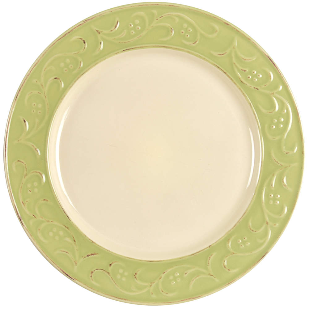 Antique Floral Salad Plate by Pier 1-1