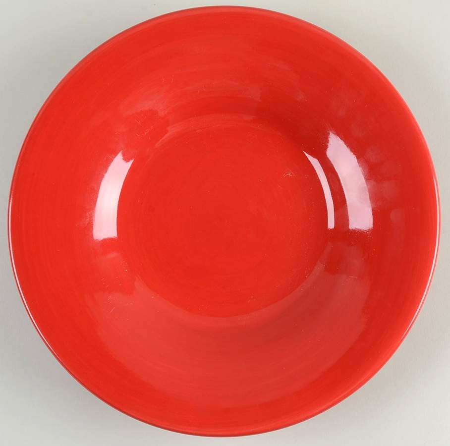 Sausalito Red Salad Plate by Pottery Barn China-1