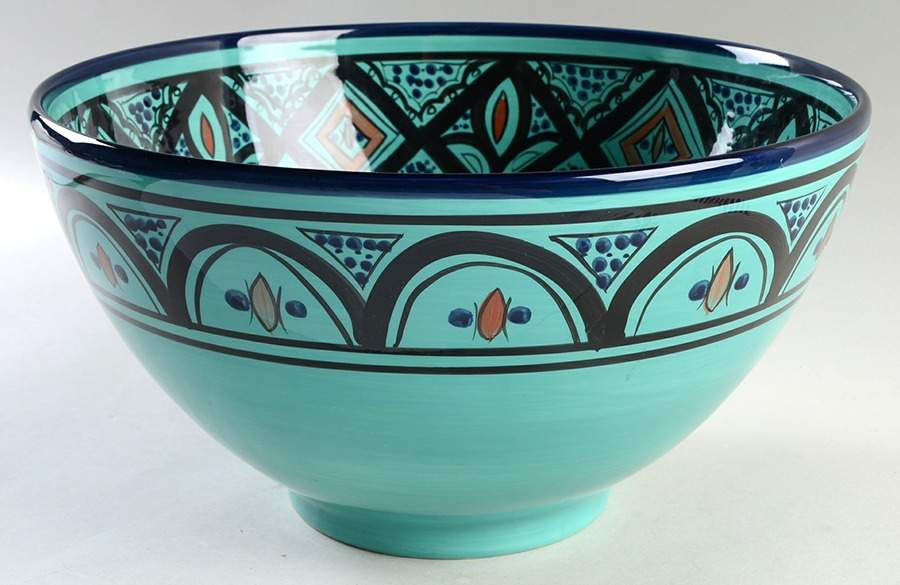 Kasara 13" Large Salad Serving Bowl by Pottery Barn China-1