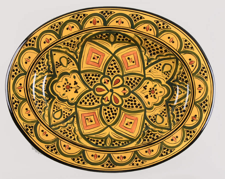 Kasara 18" Oval Serving Platter by Pottery Barn China-1