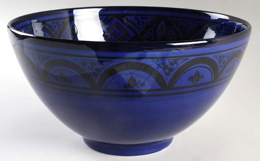 Kasara 13" Large Salad Serving Bowl by Pottery Barn China-1