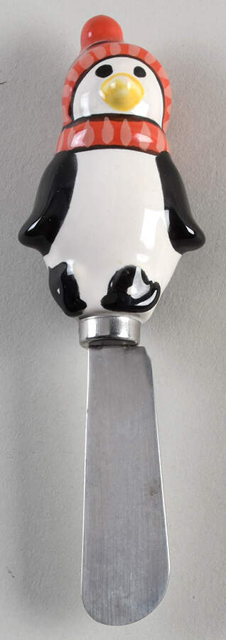 Penguin Skate Figural Spreader (Dip & Spreader) by Pfaltzgraff-1