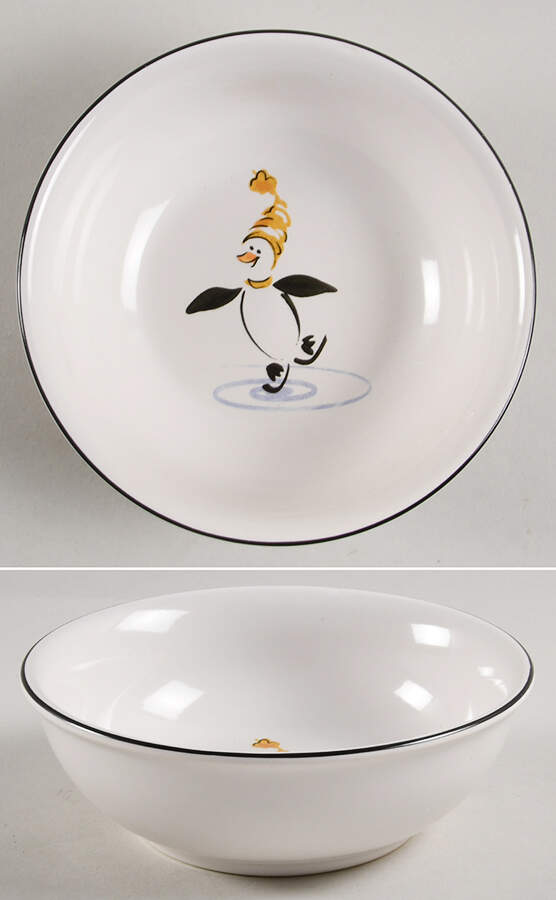 Penguin Skate Lazy Susan-Center Section by Pfaltzgraff-1