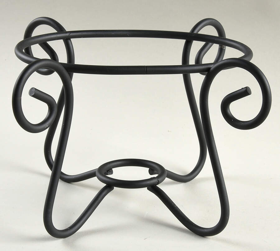 Penguin Skate Metal Stand for Gravy Server by Pfaltzgraff-1