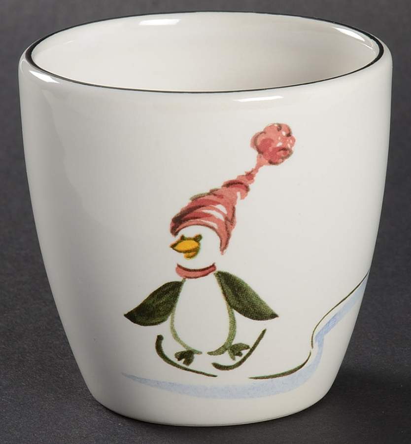 Penguin Skate Votive Candleholder by Pfaltzgraff-1