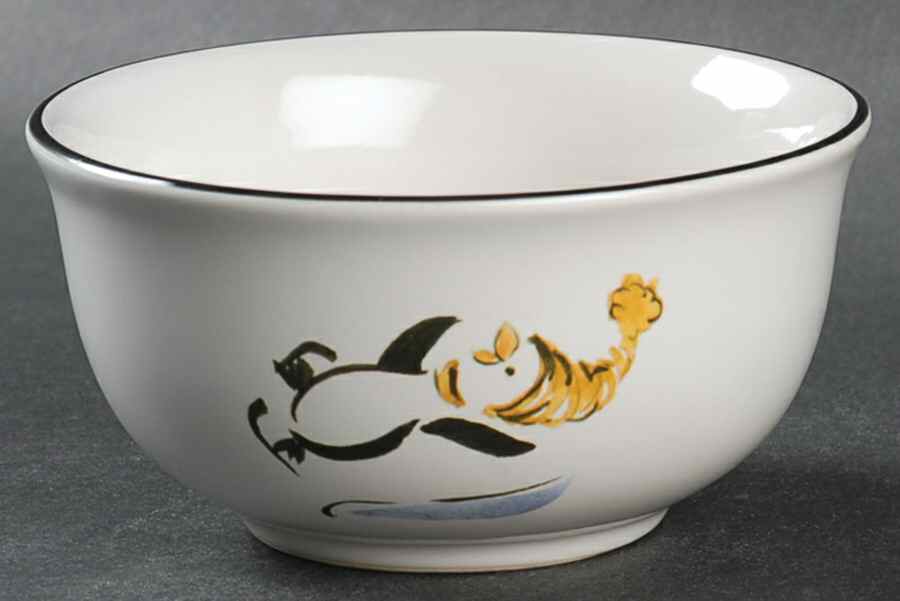 Penguin Skate Dessert Bowl by Pfaltzgraff-1