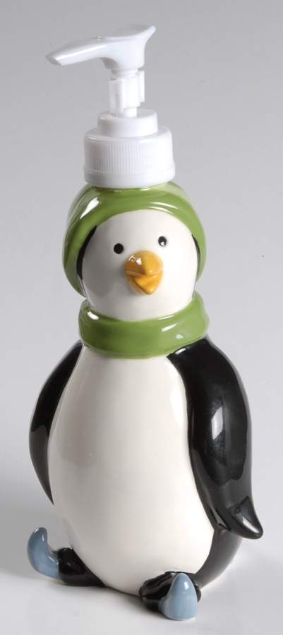 Penguin Skate Lotion Dispenser by Pfaltzgraff-1