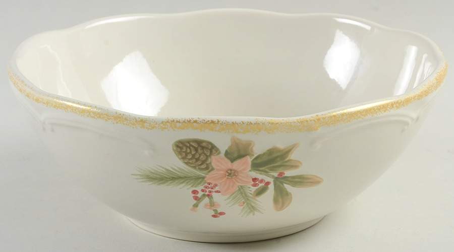 Garland Spruce 9" Round Vegetable Bowl by Pfaltzgraff-1
