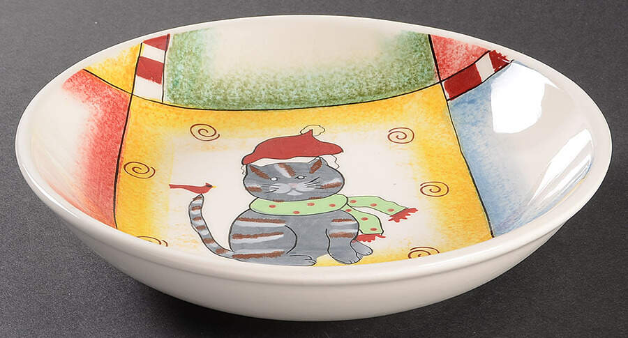 Holiday Magic Individual Pasta Bowl by Pfaltzgraff-1