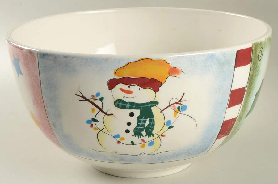 Holiday Magic 10" Mixing Bowl by Pfaltzgraff-1