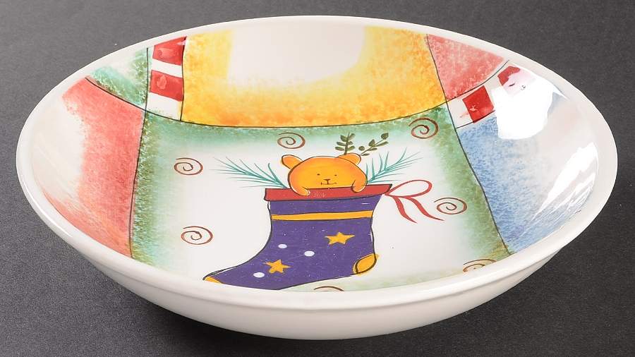 Holiday Magic Individual Pasta Bowl by Pfaltzgraff-1