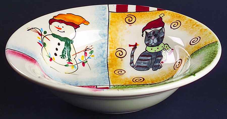 Holiday Magic Coupe Soup Bowl by Pfaltzgraff-1