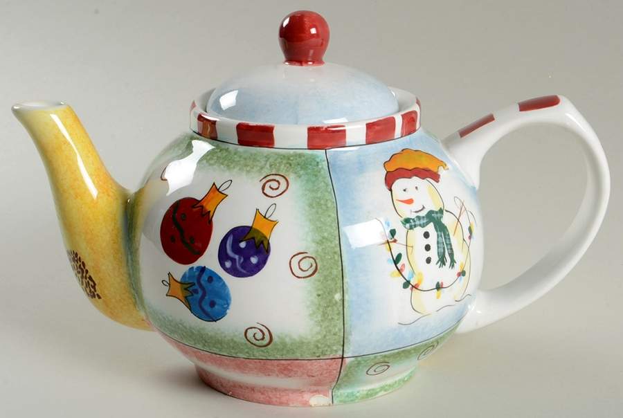 Holiday Magic Teapot & Lid by Pfaltzgraff-1