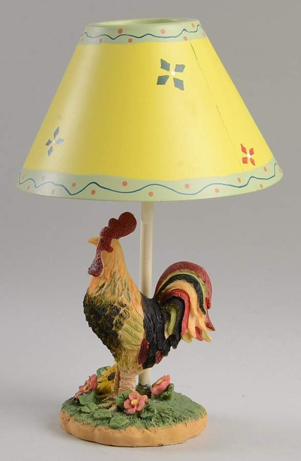 Daybreak Candle Lamp & Shade by Pfaltzgraff-1
