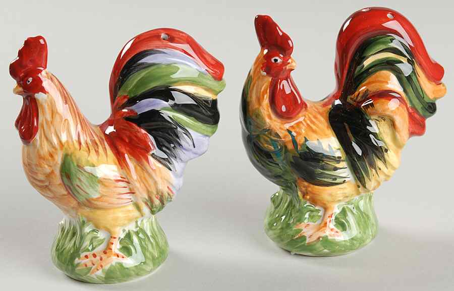 Daybreak Figural Salt & Pepper Set by Pfaltzgraff-1