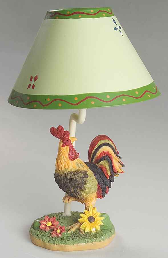 Daybreak Candle Lamp & Shade by Pfaltzgraff-1