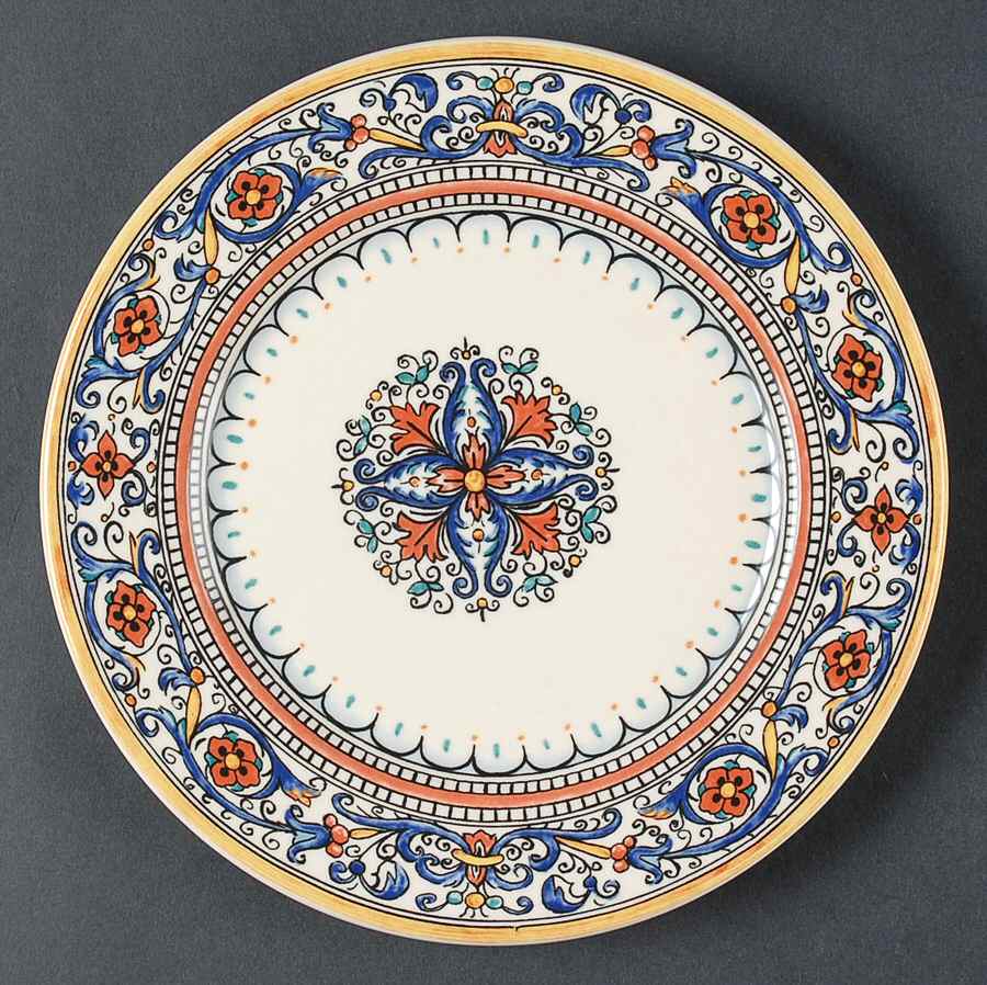 Antico Deruta Salad Plate by Portugal-1