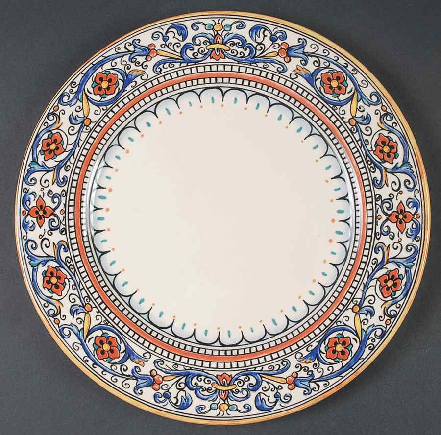 Antico Deruta Dinner Plate by Portugal-1