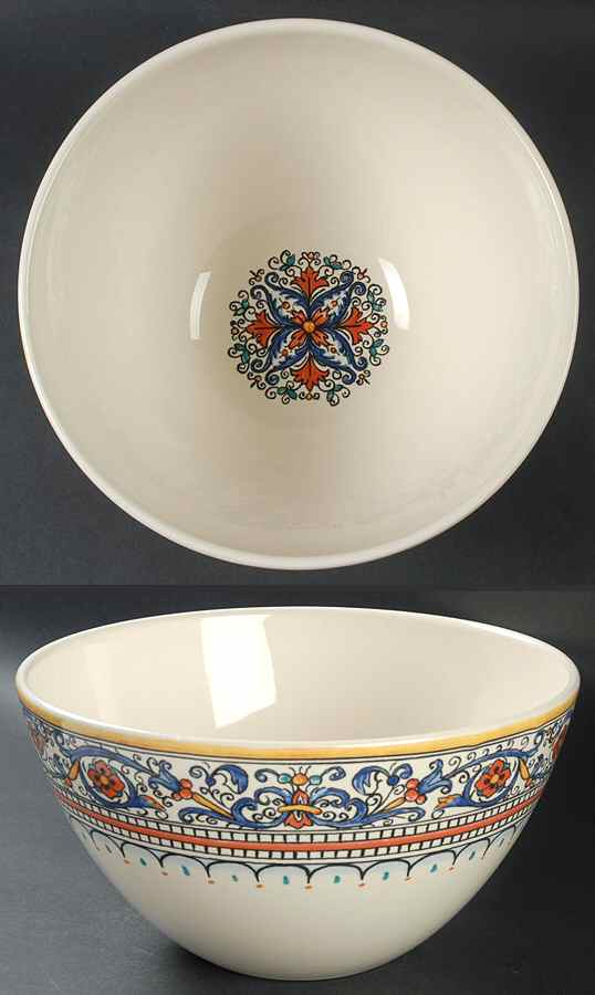 Antico Deruta 9" Salad Serving Bowl by Portugal-1