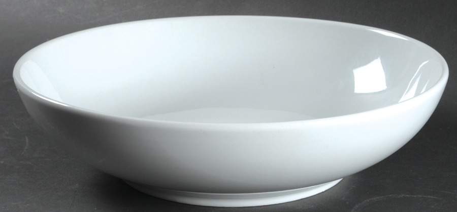 Great White Collection (Coupe Shape) 10" Round Serving Bowl by Pottery Barn China-1